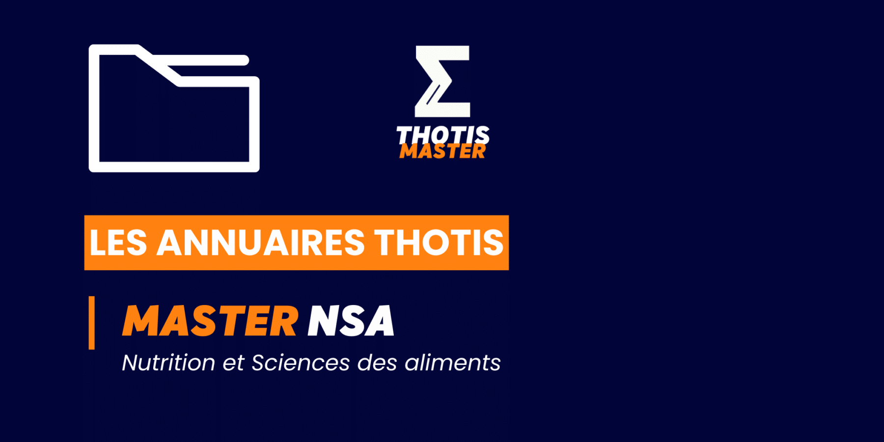 MASTER_Nutrition et Sciences des aliments_Annuaire_Thotis MASTER_Nutrition et Sciences des aliments_Annuaire_Thotis
