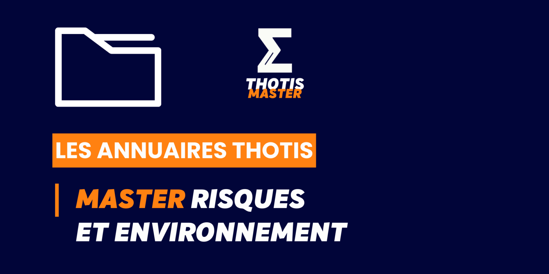MASTER_Risques et environnement_Annuaire_Thotis MASTER_Risques et environnement_Annuaire_Thotis