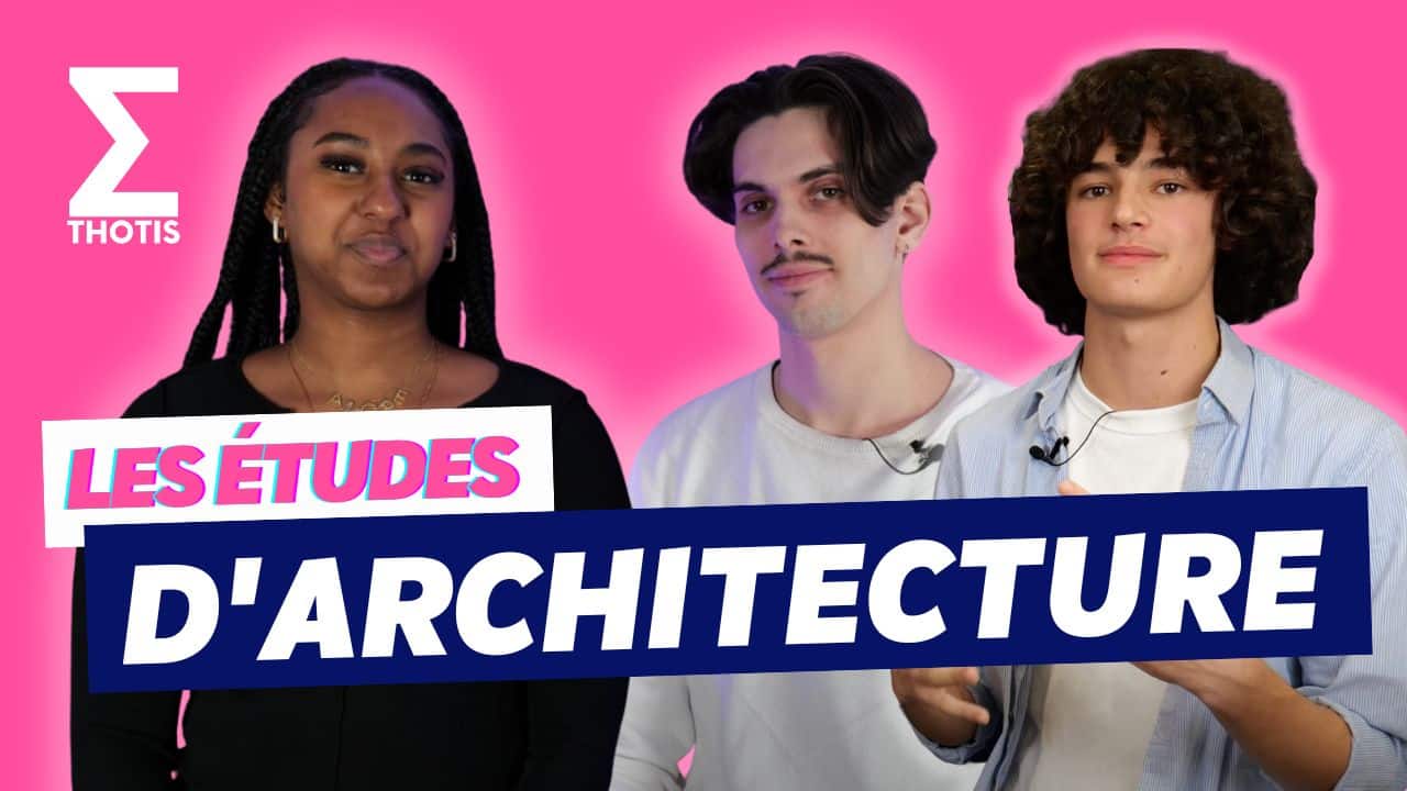 Les études d'architecture témoignage