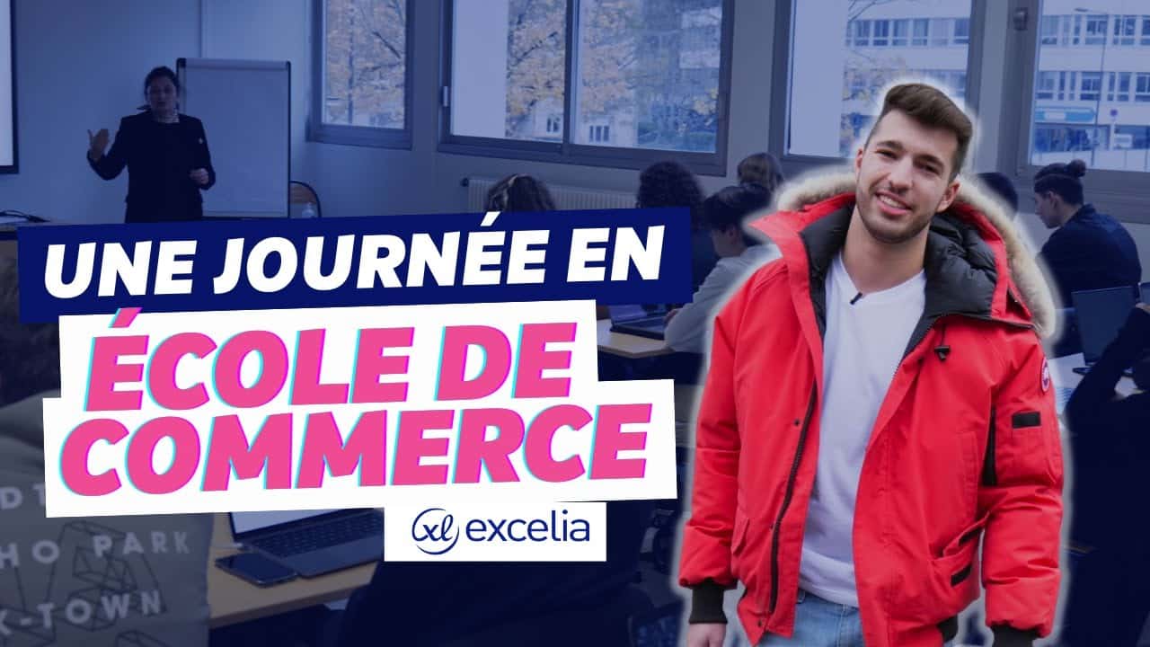 Une journée en école de commerce excella