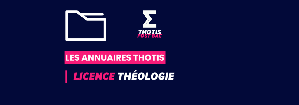 Annuaire Thotis - Licence Théologie