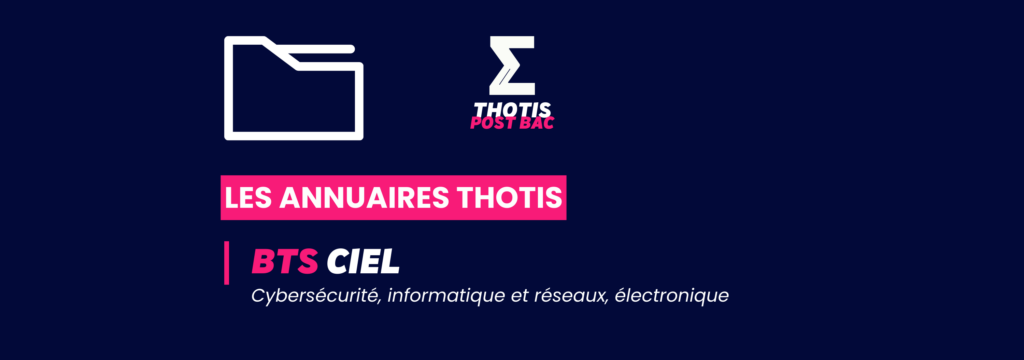 Annuaire Thotis - BTS CIEL (option A) - IR