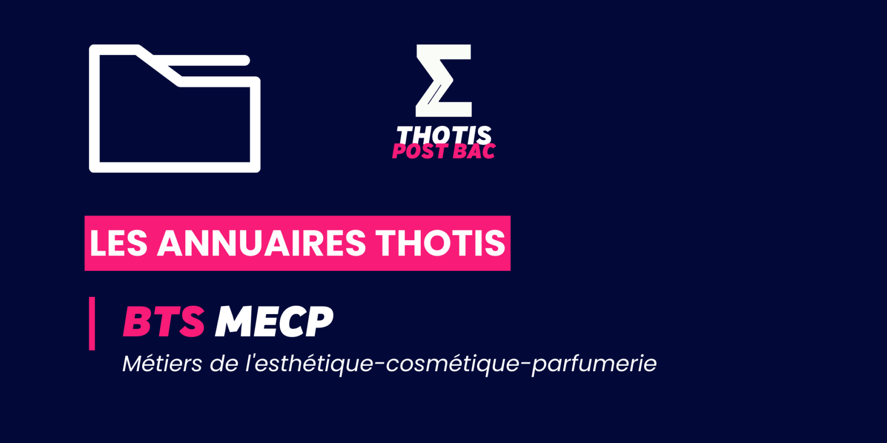 Annuaire Thotis – BTS MECP Annuaire Thotis - BTS MECP