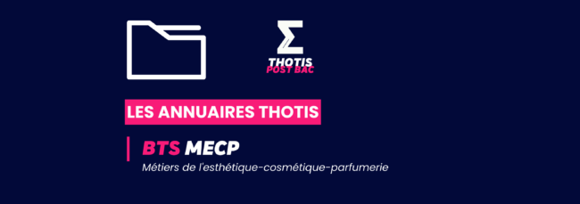Annuaire Thotis - BTS MECP