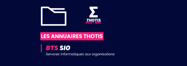 Annuaire Thotis - BTS SIO