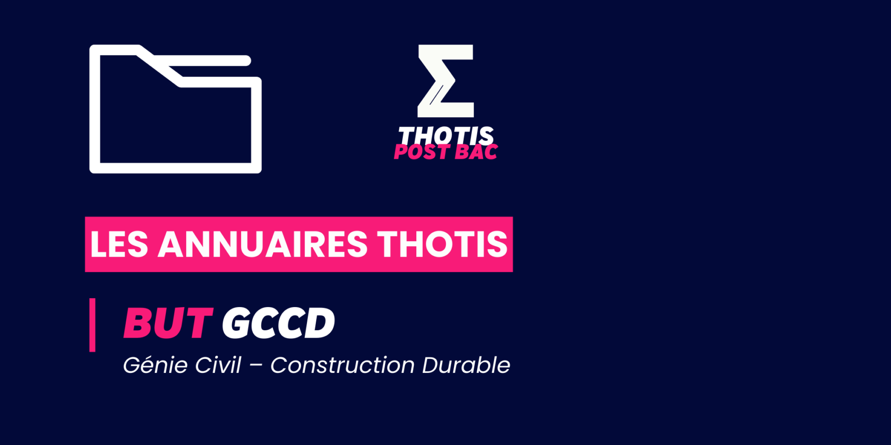Annuaire BUT GCCD