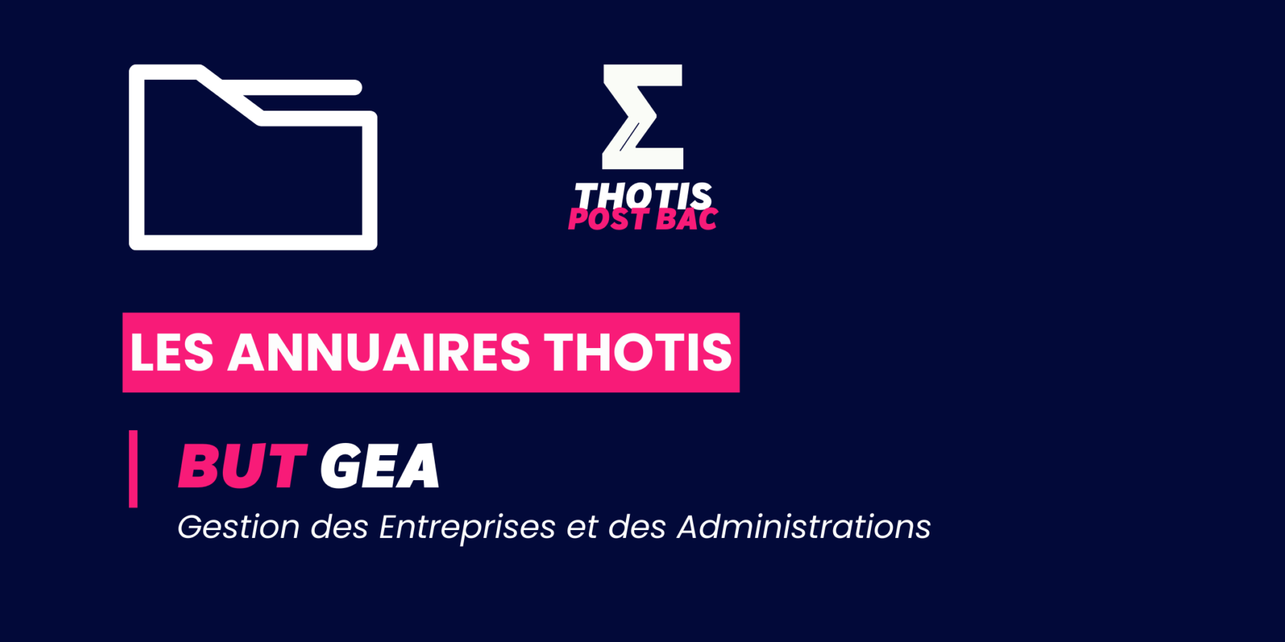 Annuaire BUT GEA Annuaire BUT GEA