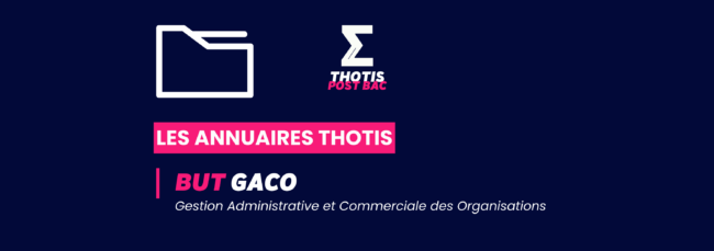 Liste des BUT GACO