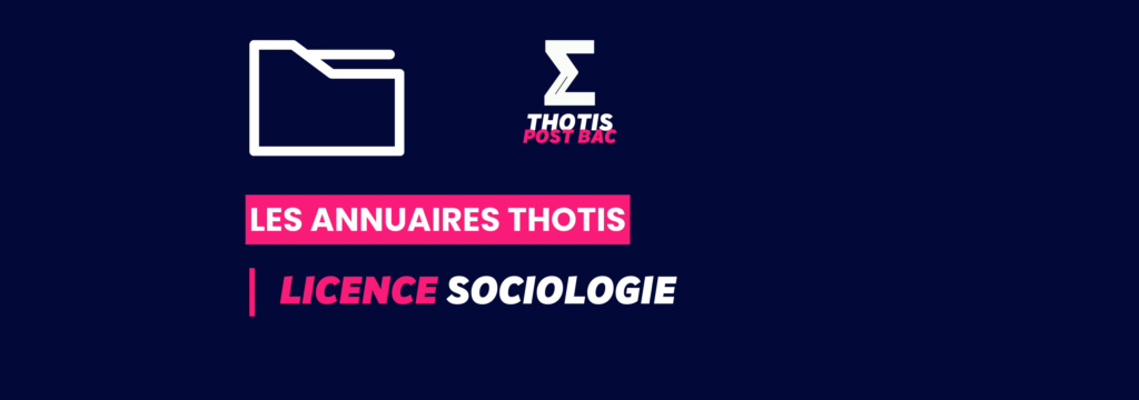 Annuaire Thotis - Licence Sociologie