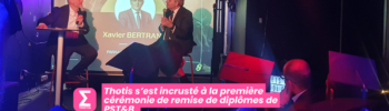 Thotis s’est incrusté à la première cérémonie de remise de diplômes de PST&B 