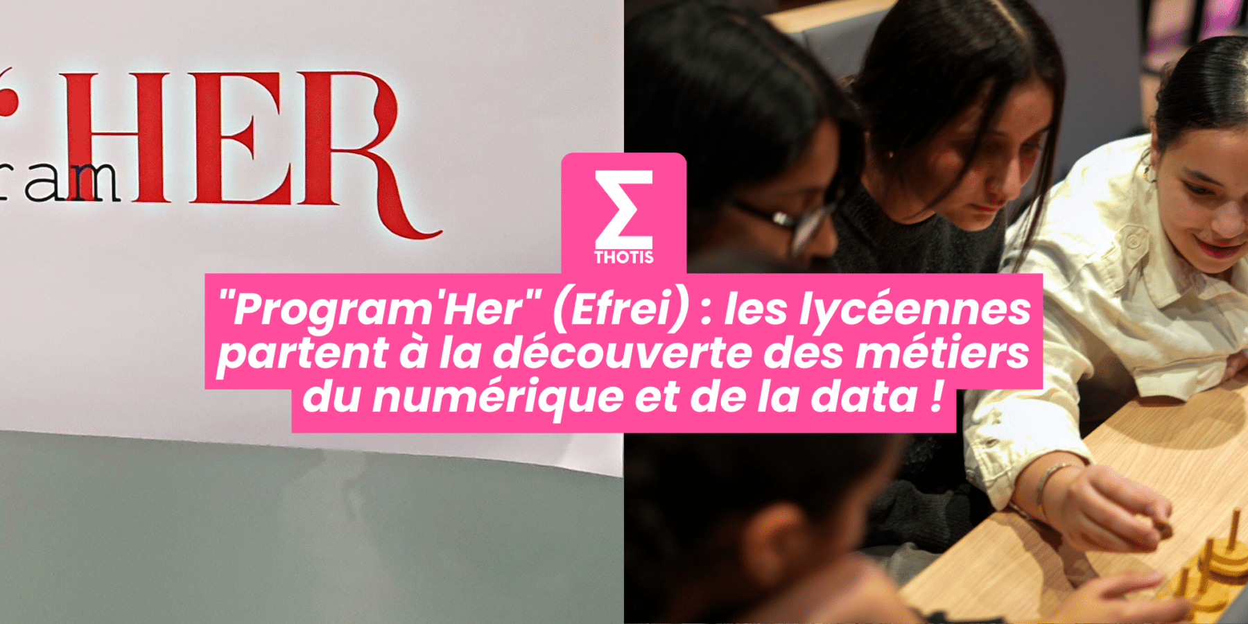 V2Program’Her (Efrei) les lycéennes partent à la découverte des métiers du numérique et de la data ! V2Program'Her (Efrei) les lycéennes partent à la découverte des métiers du numérique et de la data !