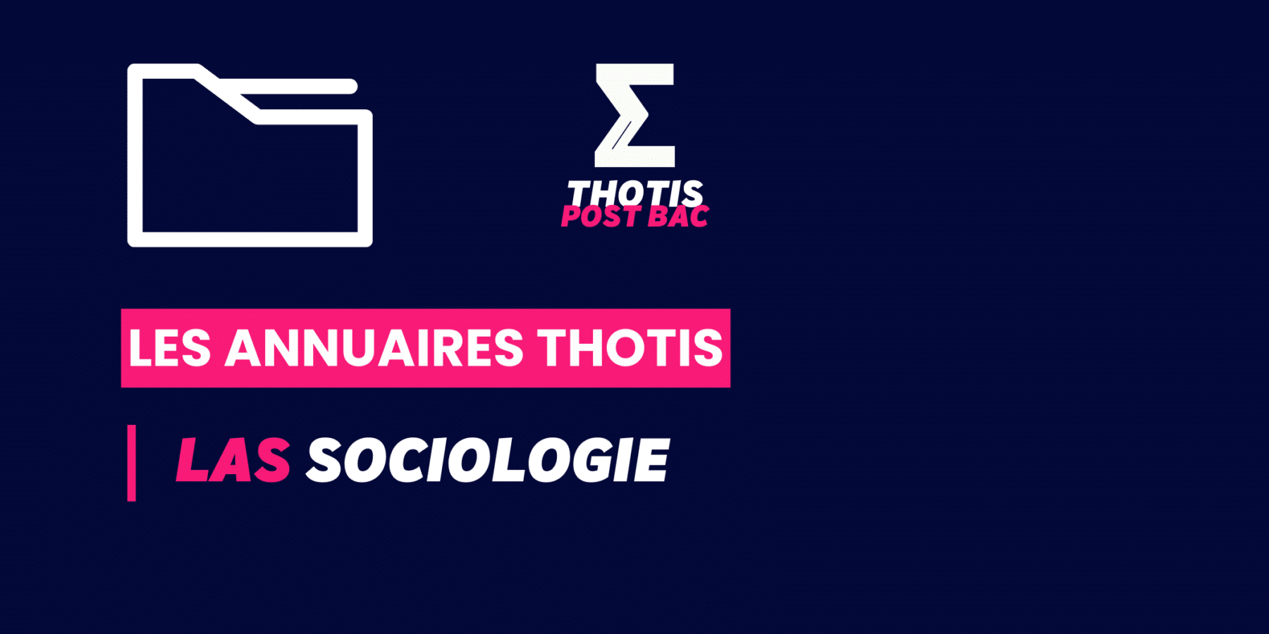 Annuaire Thotis – LAS Sociologie Annuaire Thotis - LAS Sociologie