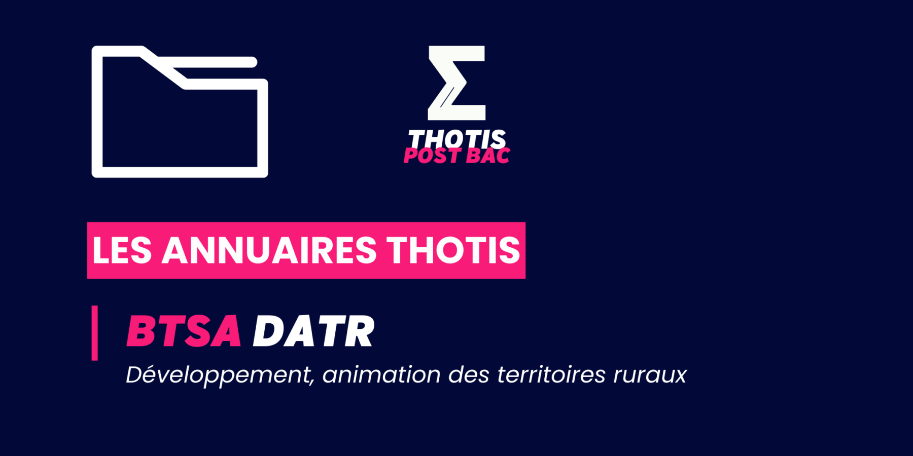 BTSA_DATR_Annuaire_Thotis BTSA_DATR_Annuaire_Thotis