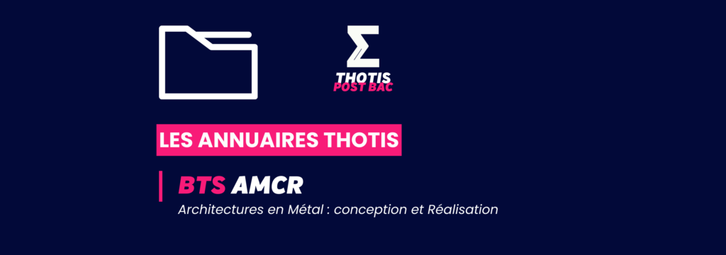 Annuaire Thotis - BTS AMCR