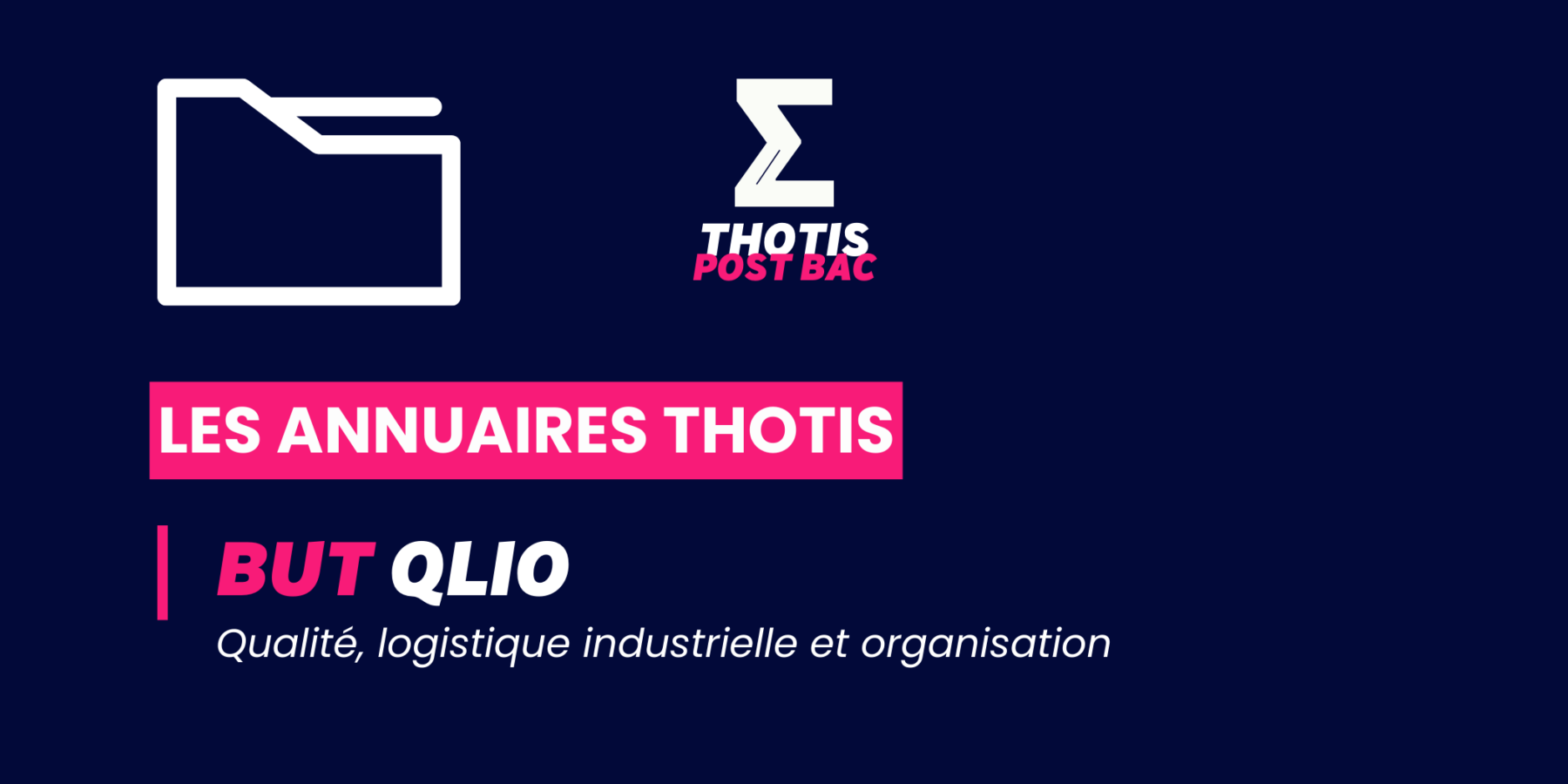 BUT_QLIO_Annuaire_Thotis BUT_QLIO_Annuaire_Thotis