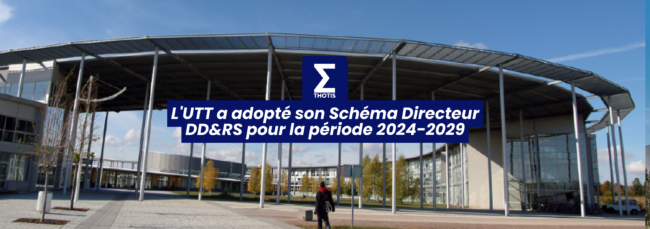 L'UTT a adopté son Schéma Directeur DD&RS pour la période 2024 2029