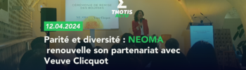 V2Parité et diversité NEOMA renouvelle son partenariat avec Veuve Clicquot