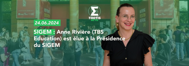 VDEF1 Nomination Anne Rivière est élue à la Présidence du SIGEM