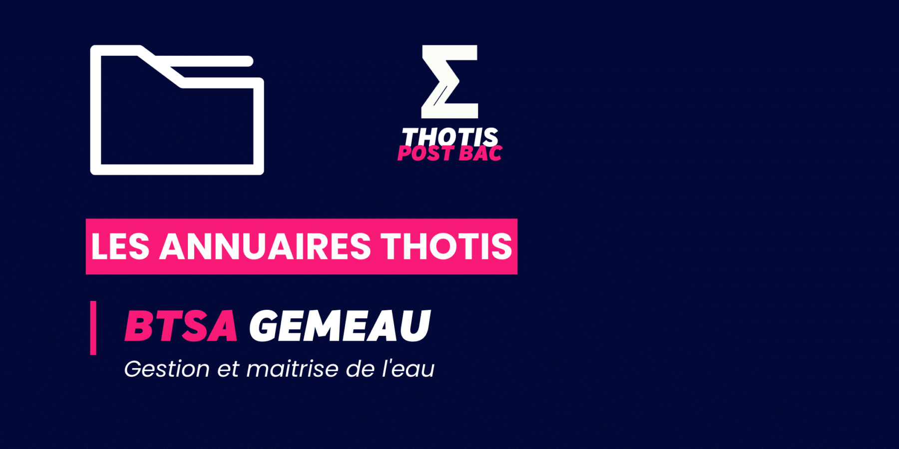 BTSA_GEMEAU_Annuaire_Thotis BTSA_GEMEAU_Annuaire_Thotis