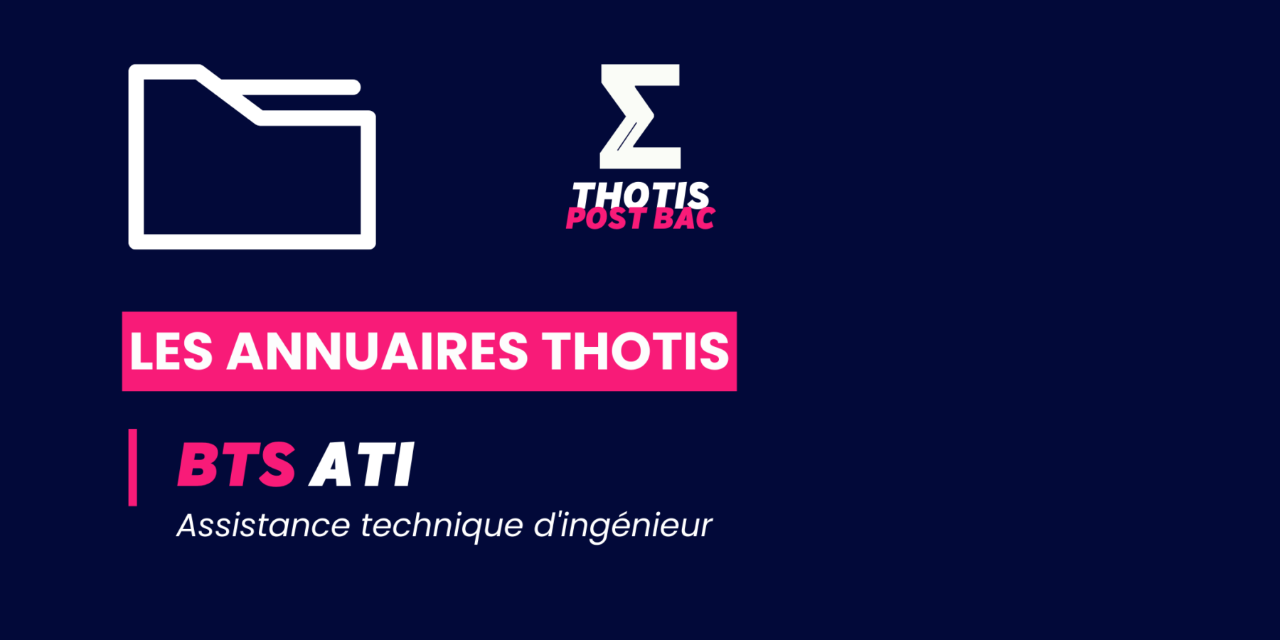 Annuaire Thotis – BTS ATI Annuaire Thotis - BTS ATI