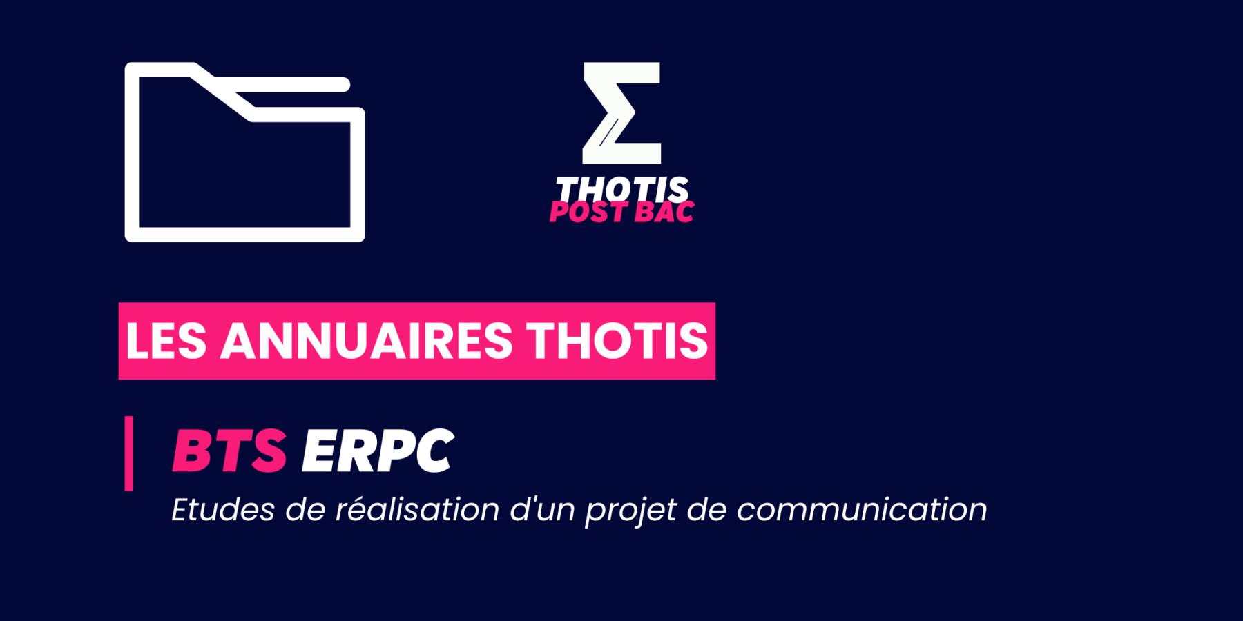 Annuaire Thotis – BTS ERPC Annuaire Thotis - BTS ERPC