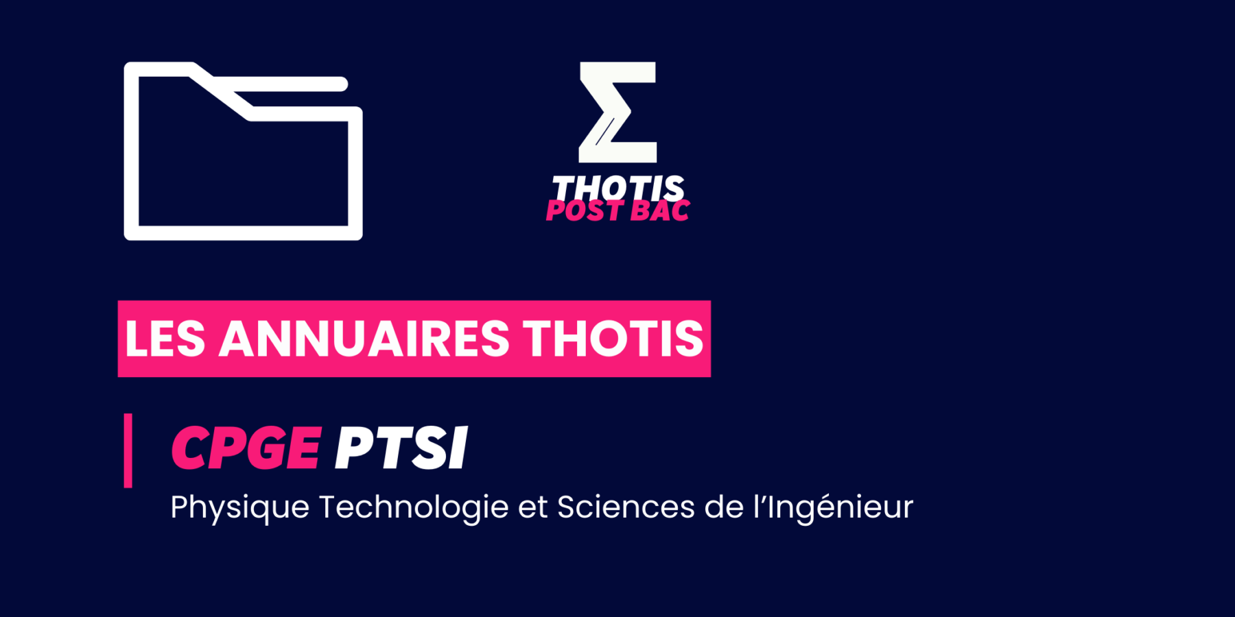 CPGE_PTSI_Annuaire_Thotis CPGE_PTSI_Annuaire_Thotis