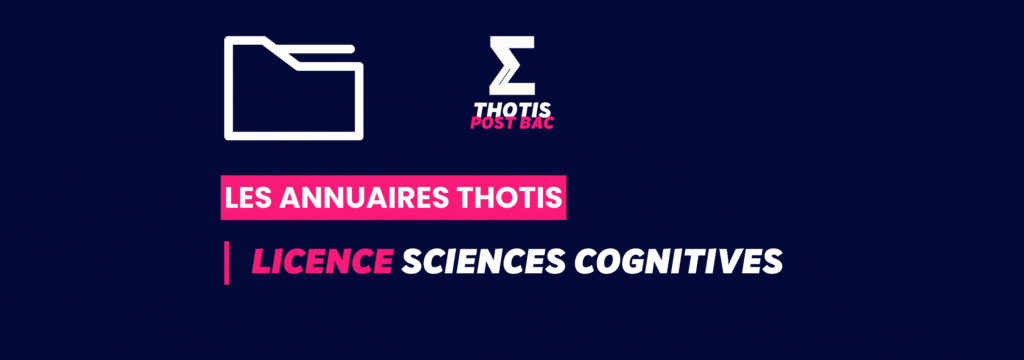 Annuaire Thotis - Licence Sciences cognitives