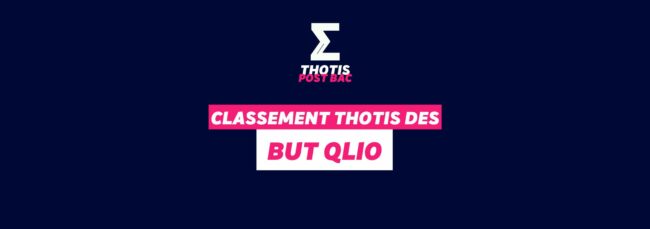 Classement Thotis des BUT QLIO