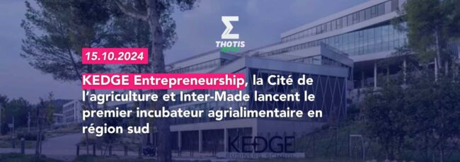 Kedge entrepreneurship Luminy