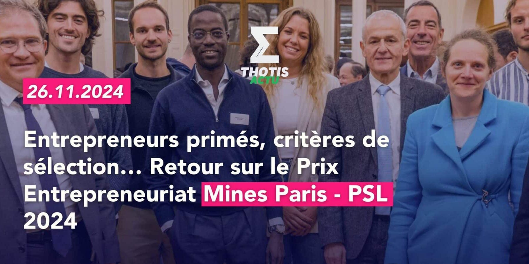 MINES PARIS PSL PRIX ENTREPRENEURIAT