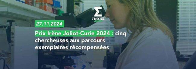 PRIX IRÈNE JOLIOT CURIE 2024