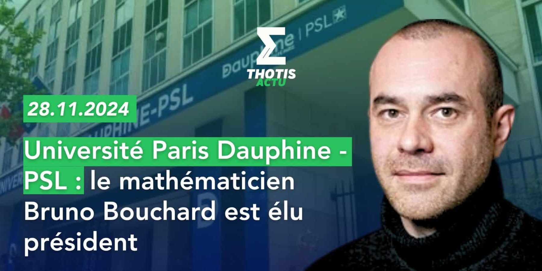 l’Université Paris Dauphine – PSL L'Université Paris Dauphine PSL
