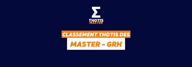 Classement Master GRH
