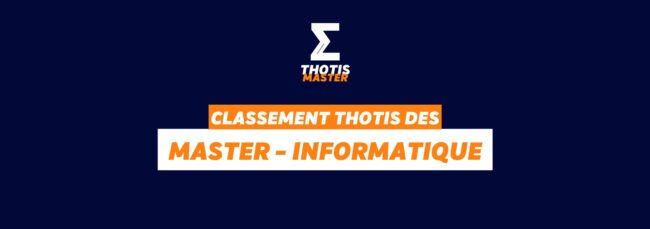 Classement Master informatique