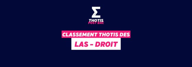CLASSEMENT LAS DROIT