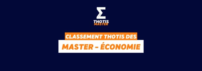 CLASSEMENT MASTER ECONOMIE