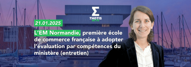 Anne Sophie Courtier, Directrice des programmes de l’EM Normandie.