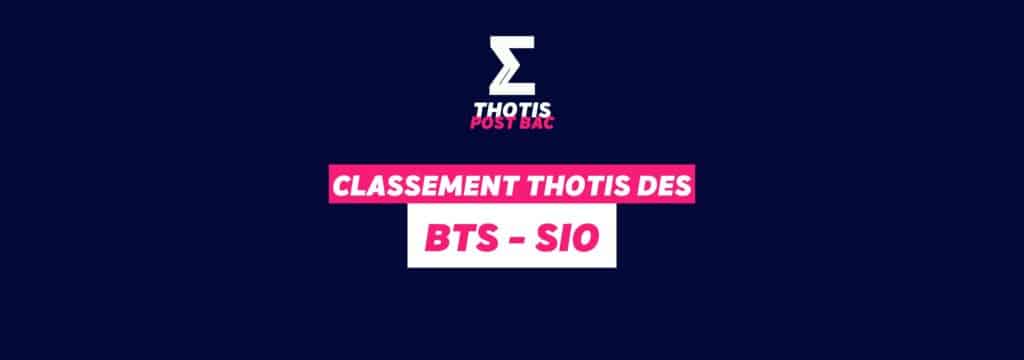 Classement - BTS SIO