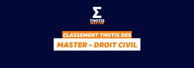 Classement Master Droit civil