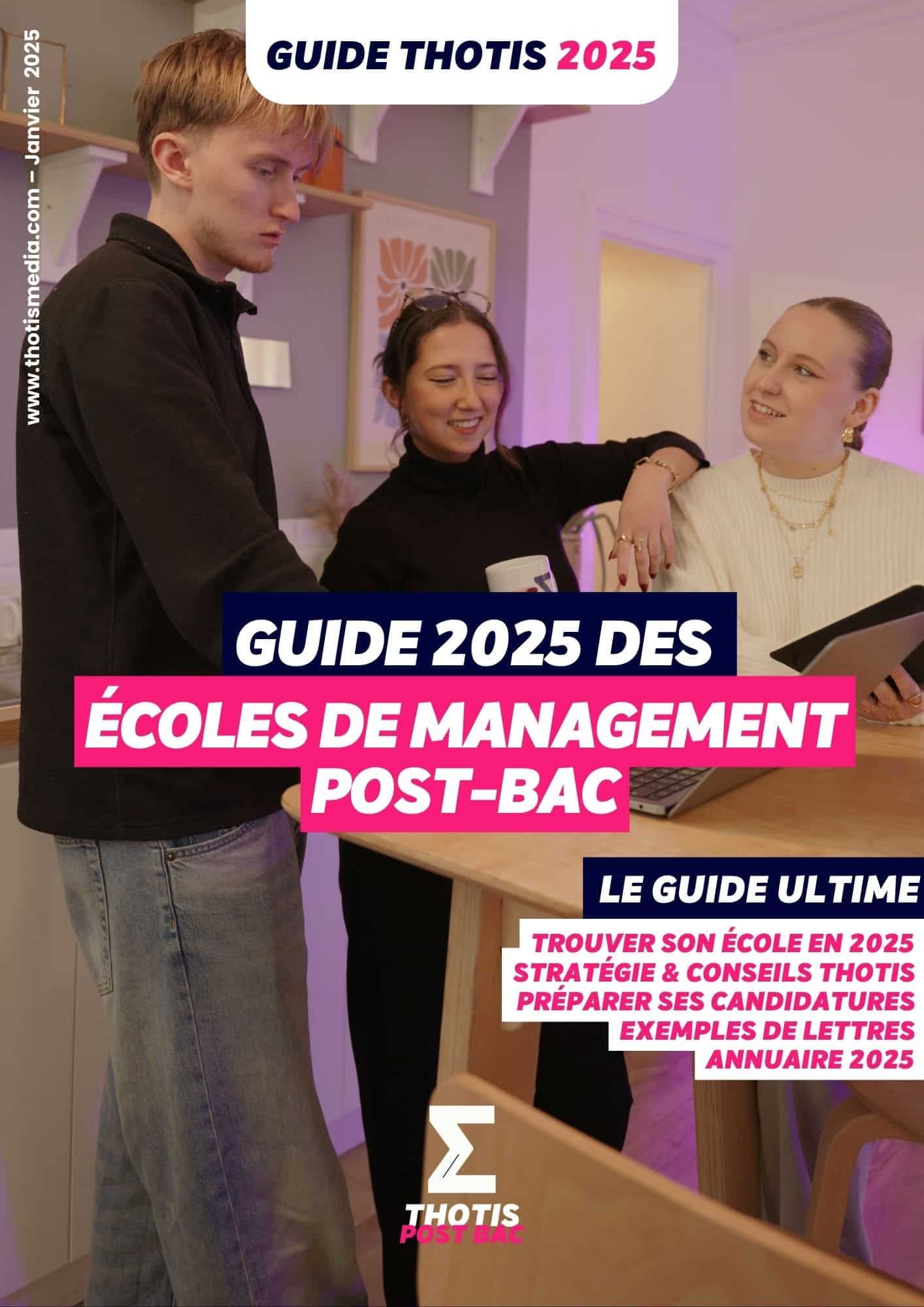 GUIDE ÉCOLES DE COMMERCE POST BAC 2024 2025