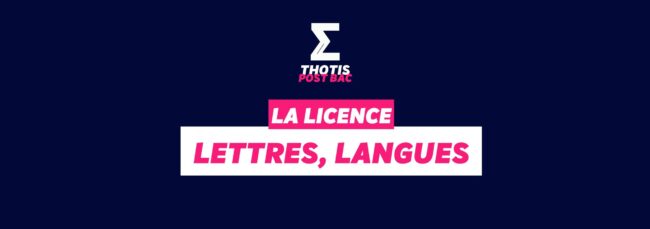 Licence Lettres, Langues Licence Lettres, Langues