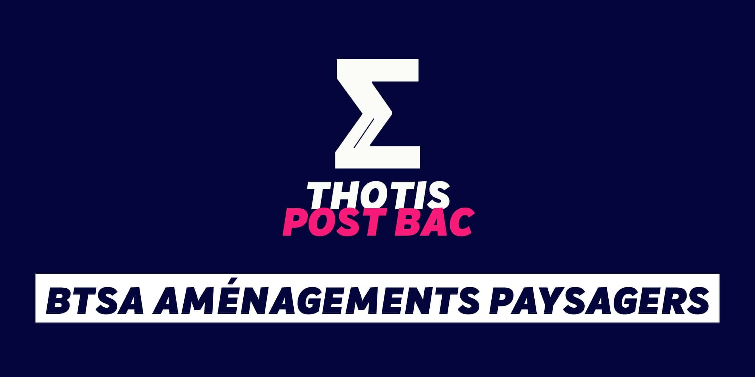 BTSA Aménagements Paysagers