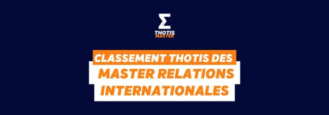 Master Relations inter Classement