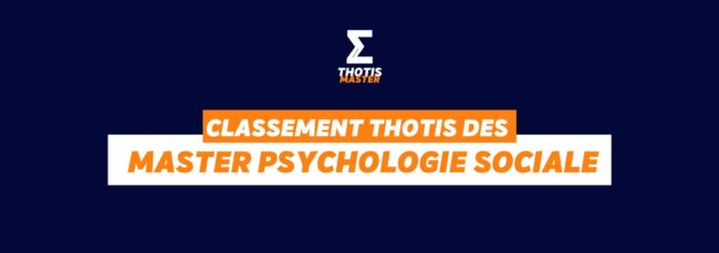 Master psycho sociale Classement