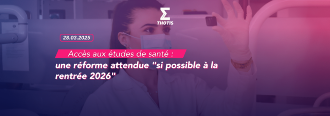 Accès aux études de santé : une réforme attendue, "si possible à la rentrée 2026"