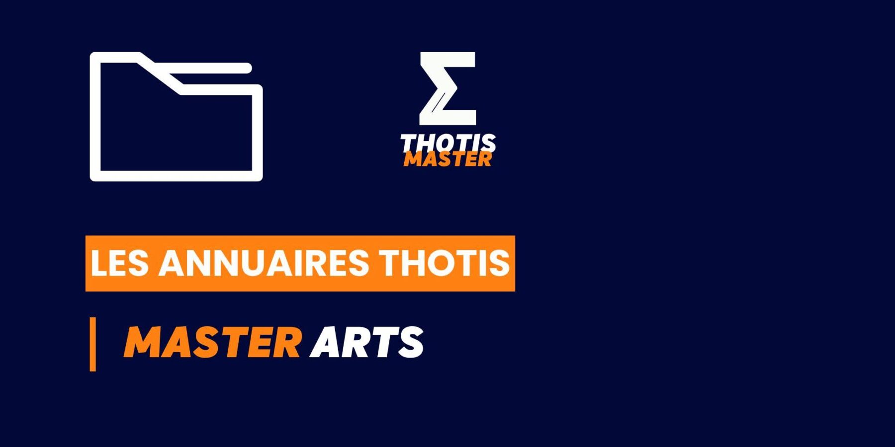 Thotis – Annuaire – Master Arts Thotis - Annuaire - Master Arts