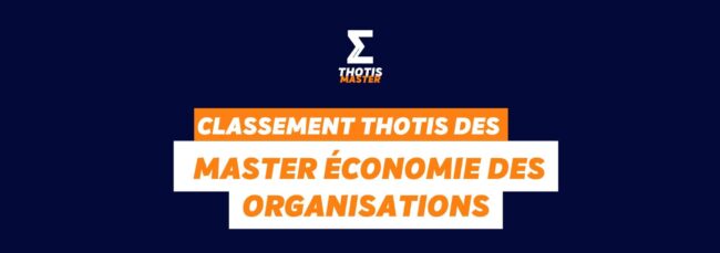 Masters Économie des organisations