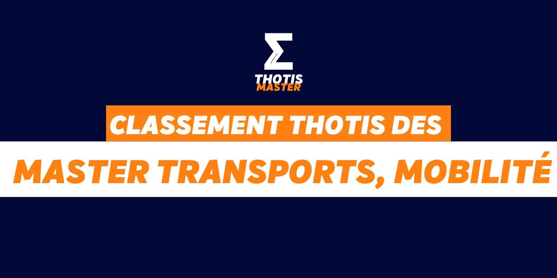 Masters transports, mobilité Masters transports, mobilité