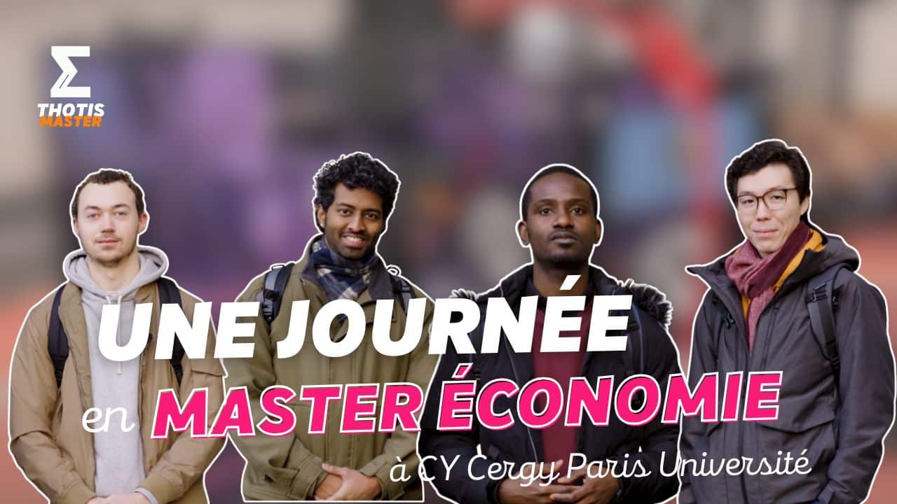 Master économie cy Cergy Paris Université