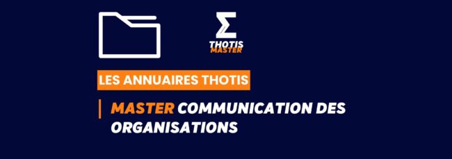 Annuaire Master Communication des organisations